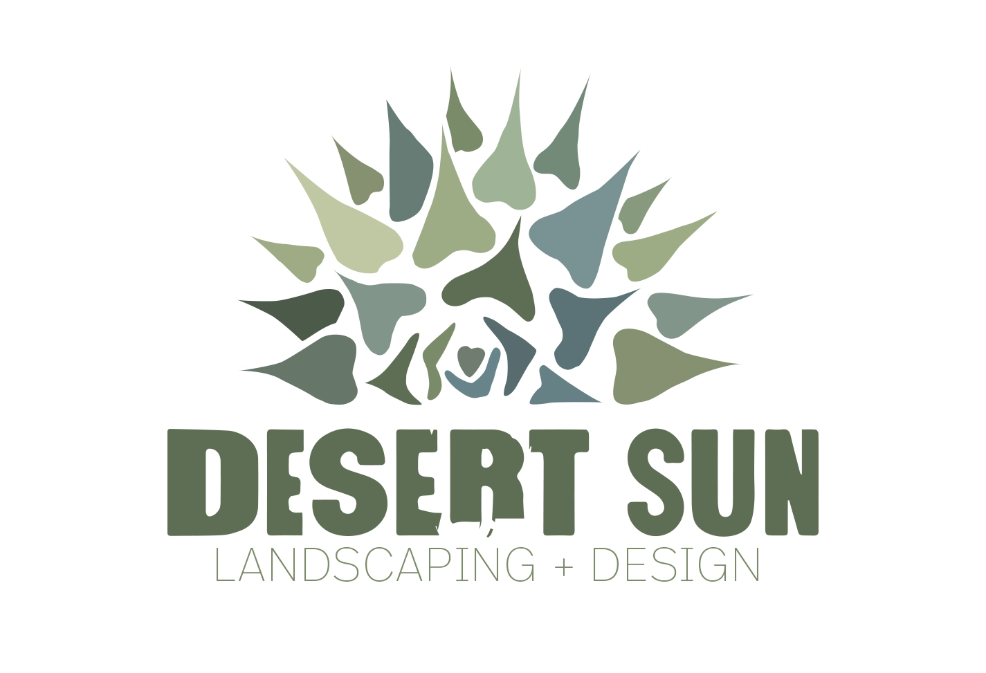 Desert Sun Landscaping + Design Logo